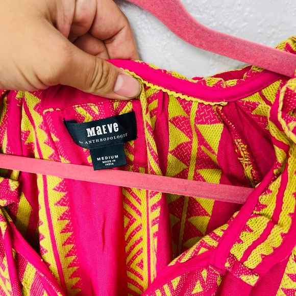 Anthropologie | Maeve | Dominique Ruffled Tunic Dress - Picture 4 of 9